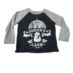 Sun Records Johnny Cash Raglan Tee Baby Sz 18m